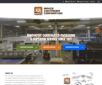 ArvCo.com(Arvco Container Corp) Screenshot