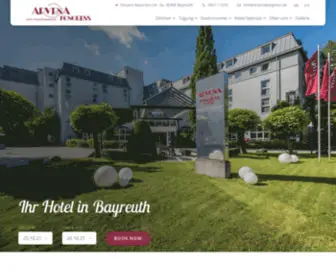 Arvena-Kongress.de(Hotel in Bayreuth) Screenshot