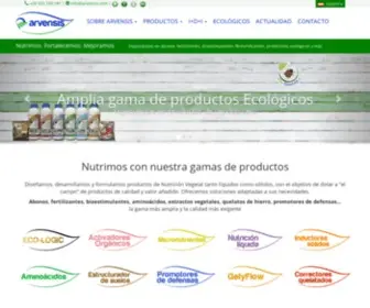 Arvensis.com(Arvensis Agro. Abonos) Screenshot