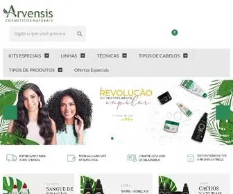 Arvensiscosmeticos.com.br(ARVENSIS) Screenshot