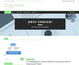 Arvichoice.com(Arvi Choice) Screenshot