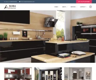 Arvikainterior.com(Arvika Interior) Screenshot