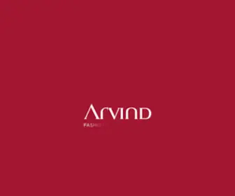 Arvind.com(Arvind Ltd) Screenshot