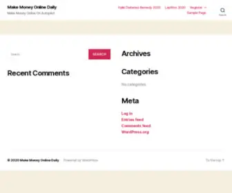 Arvindekka.com(Make Money Online On Autopilot) Screenshot