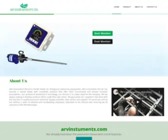 Arvinstruments.com(Arvinstruments) Screenshot