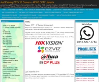 Arviocctv.com(Pasang CCTV Jakarta) Screenshot