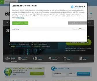 Arvixe.com(Arvixe Web Hosting) Screenshot