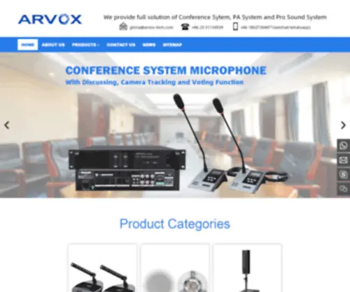Arvox-Tech.com(Arvox Tech) Screenshot