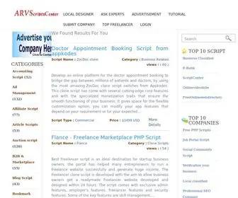 Arvscriptscenter.com(List Your Business Script Online) Screenshot