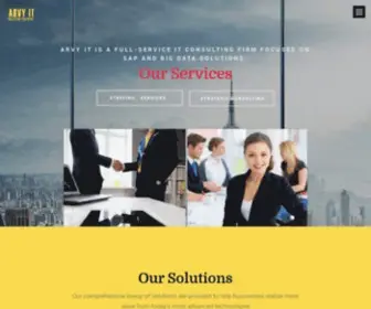 Arvyit.com(ARVY Consulting) Screenshot