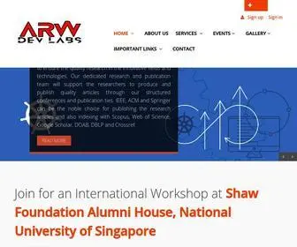 Arwebdevlabs.org(ARWebDev Labs) Screenshot