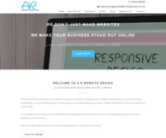 Arwebsitedesign.co.uk(Designing websites) Screenshot