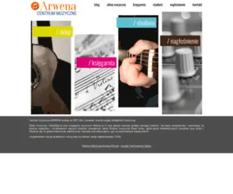 Arwena.info(Centrum Muzyczne Arwena Pozna) Screenshot