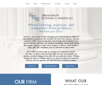 Arwlegal.com(Abrahamson Rdzanek & Wilkins) Screenshot