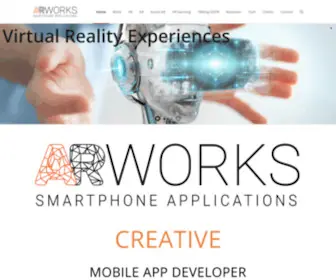 Arworks.com(Augmented reality company) Screenshot