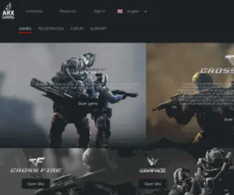 Arxgaming.com(Arxgaming) Screenshot