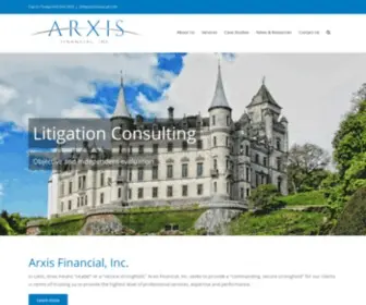 Arxisfinancial.com(Arxis Financial) Screenshot