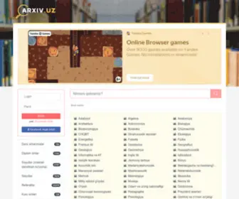 Arxiv.uz(O’zbek tilida eng katta referatlar) Screenshot