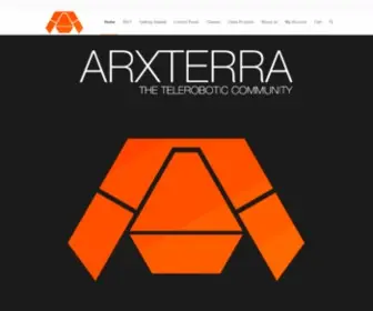 Arxterra.com(Telerobotic Parks) Screenshot