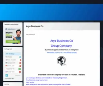 Aryabusines.com(Arya Business Group Company Tour and Travel Agency) Screenshot
