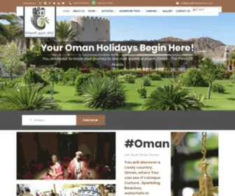 Aryafjibreentourism.com(Best Oman Tourism Agency) Screenshot