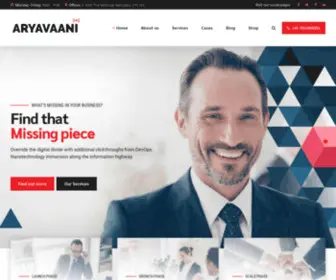 Aryavaani.com(Profitable Web Solutions Agency & Digital Marketing Consultants India) Screenshot