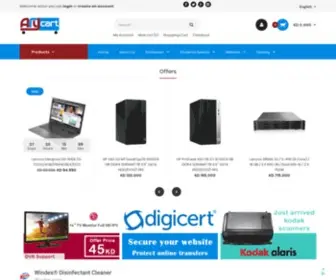 Arycart.com(Online shopping) Screenshot