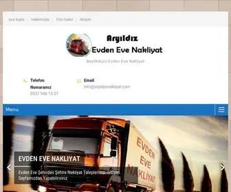 Aryildiznakliyat.com(Beylikdüzü) Screenshot