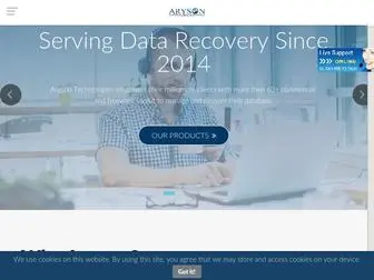Arysontechnologies.com(Aryson Technologies) Screenshot