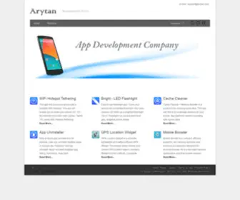 Arytan.com(Arytan Technologies OPC Pvt Ltd) Screenshot