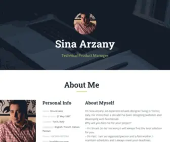 Arzany.net(Web Designer) Screenshot