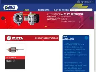 Arzeautopartes.com.ar(ARZE) Screenshot