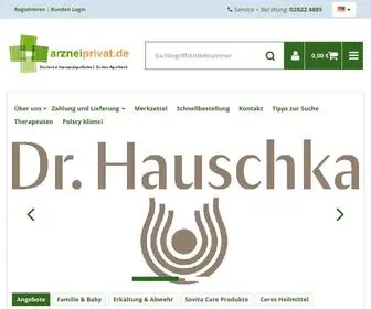 Arzneiprivat.de(Jetzt online bestellen bei arzneiprivat) Screenshot