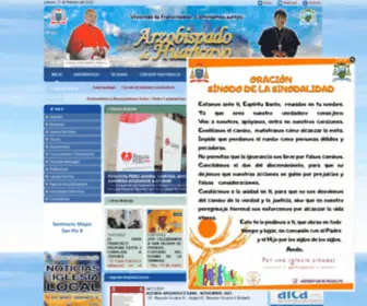 Arzobispadodehuancayo.org(Arzobispado de Huancayo) Screenshot