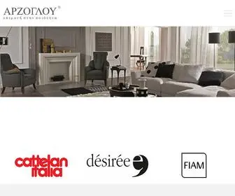 Arzoglou.com(Furnitures) Screenshot