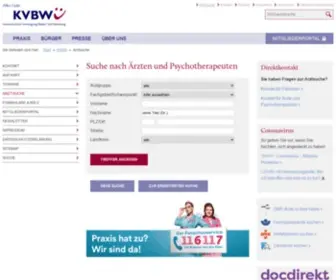 Arztsuche-BW.de(Arztsuche) Screenshot