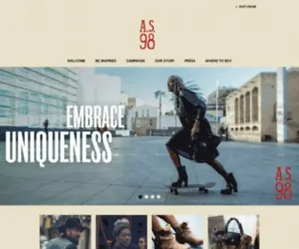 AS-98.com(A.S.98 Official Site) Screenshot