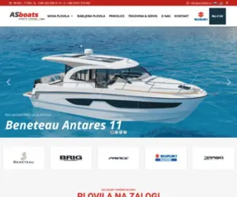 AS-Boats.si(Plovila, Motorni) Screenshot