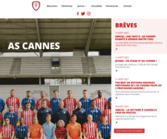 AS-Cannes.com(AS Cannes) Screenshot