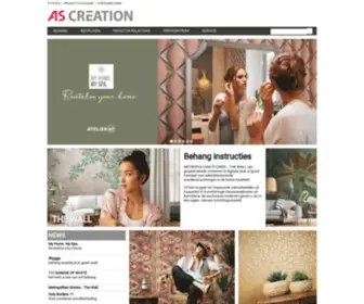 AS-Creation.nl(Home) Screenshot