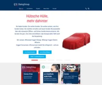 AS-Dialoggroup.de(Wir schaffen kreative Kundenerlebnisse entlang der gesamten Customer Journey) Screenshot