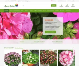 AS-Garten.at(Pflanzenversand & Gartenbedarf) Screenshot