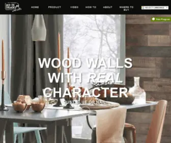 AS-Isbrand.com(As-Is Brand Wood Walls) Screenshot