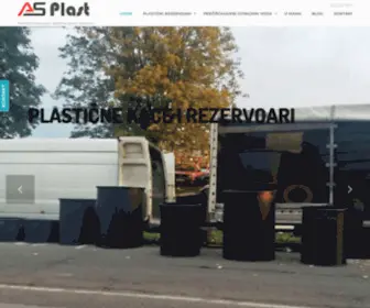 AS-Kacerezervoari.rs(Plasticni rezervoari plasticne kace septicke jame pontoni AS Plast Osecina) Screenshot