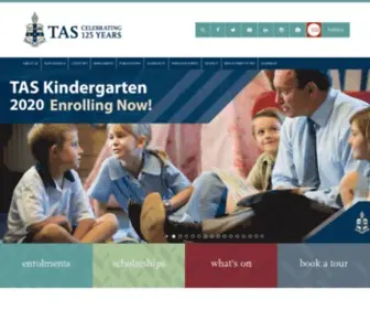 AS.edu.au(The Armidale School) Screenshot