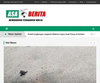 Asaberita.com(Aktual dan Terpercaya) Screenshot