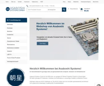 Asaboshisystems.de(Asaboshi Systems) Screenshot