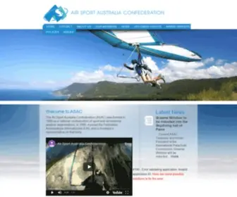 Asac.asn.au(ASAC Website) Screenshot