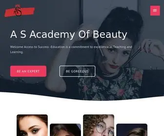 Asacademyofbeauty.com(Asacademy Of Beauty) Screenshot