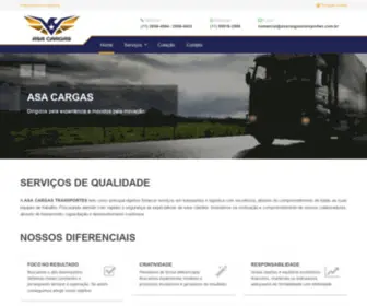 Asacargastransportes.com.br(Asa Cargas Transportes) Screenshot